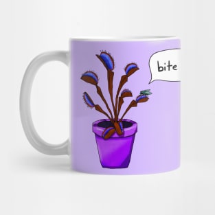 Bite Me Venus Flytrap - Purple Mug